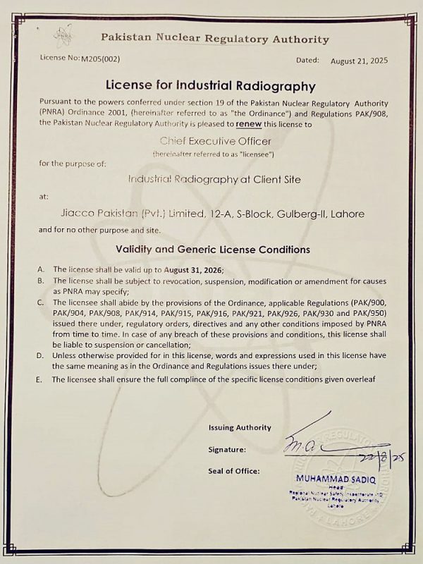 license-for-industrial-radi